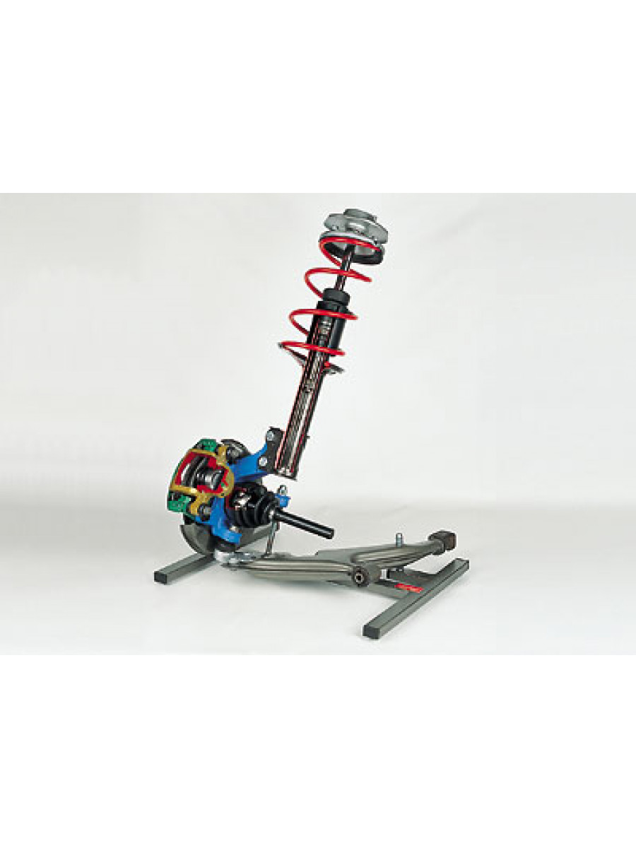 Complete suspension strut 