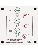 Parallel connection of resistors