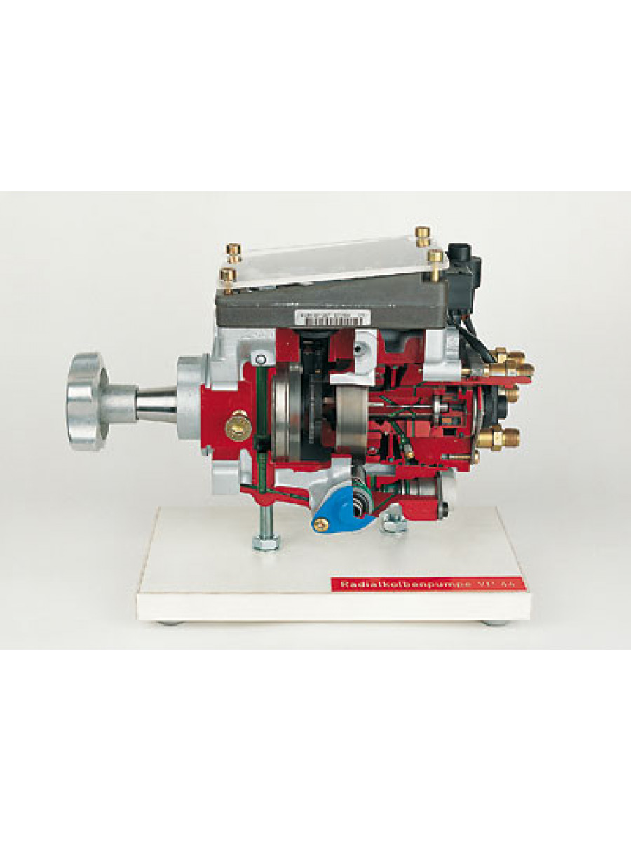 Radial-piston distributor injection pump